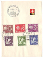 FDC Card International Labour Organization Switzerland 1956 Mining - Other & Unclassified