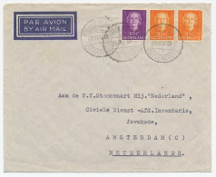 Postagent SS Zuiderkruis (1) 1952 : Naar Amsterdam - Zonder Classificatie