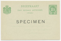Curacao Briefkaart G. 10 - SPECIMEN - Interi Postali