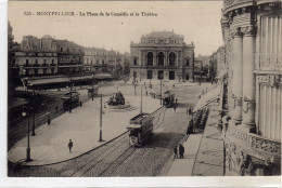 Montpellier Place De La Comedie Et Theatre - Montpellier