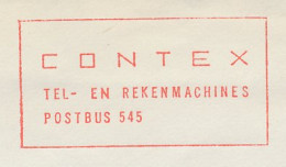 Meter Cut Netherlands 1967 Counting - Calculating Machines - Contex - Ohne Zuordnung