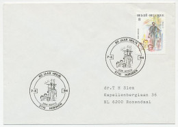 Cover / Postmark Belgium 1984 Don Bosco - Altri & Non Classificati