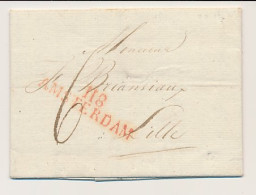 118 AMSTERDAM - Lille France 1811 - ...-1852 Prephilately