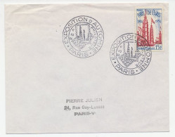 Cover / Postmark France 1954 Philatelic Exhibition - Andere & Zonder Classificatie