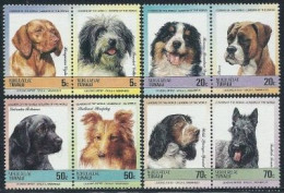 Tuvalu - 1985 - Dogs - Mi 33/40 - Dogs