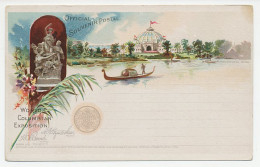 Postal Stationery USA 1893 World S Columbian Exposition - Horticultural Building - Gondola - Non Classés