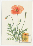 Maximum Card Netherlands 1960 Poppy - Floriade - Autres & Non Classés