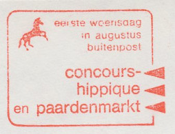 Meter Cut Netherlands 1977 Horse Contest - Horse Market - Hippisme