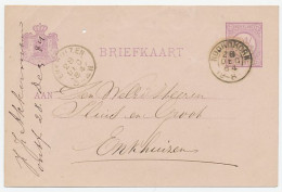 Kleinrondstempel Noordhorn 1884 - Non Classés