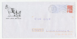 Postal Stationery / PAP France 2001 Horse - Paardensport