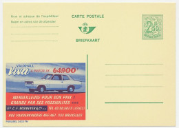 Publibel - Postal Stationery Belgium 1970 Car - Vauxhall Viva - Cars