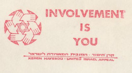 Meter Cover Israel 1972 Keren Hayesod - United Israel Appeal - Involvement Is You - Ohne Zuordnung