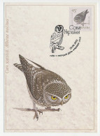 Maximum Card Ukraine 2003 Bird - Owl - Autres & Non Classés