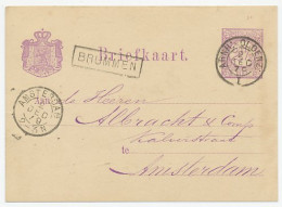 Trein Haltestempel Brummen 1879 - Lettres & Documents