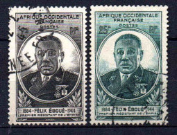 AOF - 1944 -  Félix Eboué - N° 2/3 - Oblit - Used - Usati