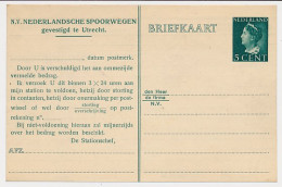 Spoorwegbriefkaart G. NS288 C  - Entiers Postaux