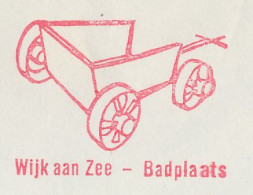 Meter Cover Netherlands 1970 Beach Wagon - Wijk Aan Zee - Beverwijk - Other & Unclassified