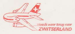 Meter Cut Netherlands 1979 Airplane - Switzerland - Flugzeuge