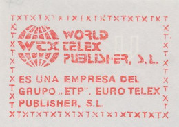 Meter Cut Spain 1984 Telex - World Publisher - Telecom