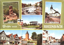 71989069 Rheinbach Tomburg Wilhelmsplatz WaStadthallesemer Turm  Rheinbach - Autres & Non Classés