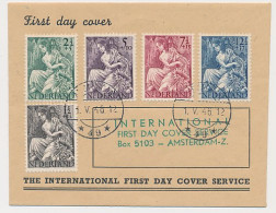 FDC / 1e Dag Em. Nationale Hulp 1946 - Uigever Onbekend - Unclassified