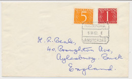 Treinblokstempel : Roosendaal - Amsterdam E 1962 - Non Classés
