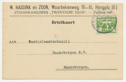 Firma Briefkaart Hengelo 1940 - Stoomwasserij - Non Classés