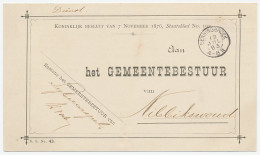 Kleinrondstempel Benningbroek 1893 - Non Classés