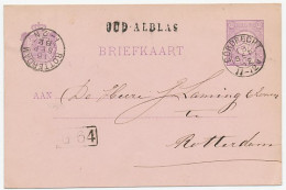 Naamstempel Oud - Alblas 1882 - Briefe U. Dokumente