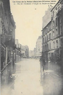 CPA Paris La Crue De La Seine Janvrier Février 1910 Rue De Charenton à L'angle De La Rue Diderot - Arrondissement: 12