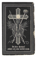 ISIDOOR CAERELS WED NATHALIE HOSTE ECHTG JUSTINE DEBLAERE ° ZWEVEZELE ( WINGENE ) 1842 + RUDDERVOORDE ( OOSTKAMP ) 1895 - Devotion Images