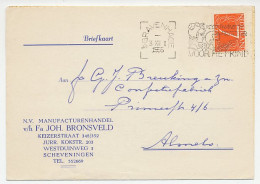 Firma Briefkaart Scheveningen 1956 - Manufacturen - Unclassified