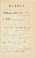 Staatsblad 1901 : Spoorweghaven / Veerverbinding Hellevoetsluis - Documents Historiques