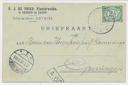 Firma Briefkaart Finsterwolde 1908 - Granen - Zaden - Non Classés