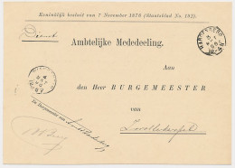 Heemse - Kleinrondstempel Hardenberg 1896 - Unclassified