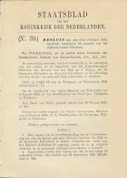 Staatsblad 1932 : Rijkstelefoonnet Schiedam - Documents Historiques
