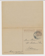 Briefkaart G. 195 Amsterdam - Haarlem 1923 - Ganzsachen