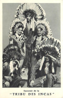 - Thèmes Div -ref-V V905- Cirque - Souvenir De La Tribu Des Incas -costumes Indiens D Amérique - Artistes -- - Circo