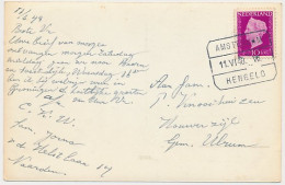 Treinblokstempel : Amsterdam - Hengelo VII 1931 ( Hilversum ) - Unclassified