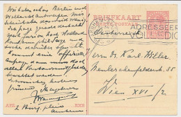 Briefkaart G. 224 Arnhem - Wenen Oostenrijk 1929 - Entiers Postaux