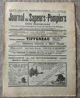 1912 Journal Des SAPEURS POMPIERS - LA SAINTE BARBE - POMPIERS EN TURQUIE - UNION DE L'AUBE - NOMINATIONS D'OFFICIERS - 1900 - 1949