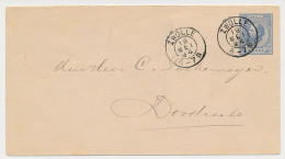 Envelop G. 4 Zwolle - Dordrecht 1894 - Postal Stationery