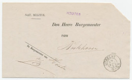 Naamstempel Houten 1877 - Storia Postale