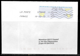 P152 - LETTRE DE HAUTE YUTZ DU 16/02/13 - 50 ANS POSTE - 2000 « Avions En Papier »