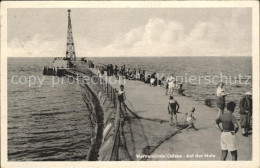 71988332 Warnemuende Ostseebad Mole  Warnemuende - Rostock