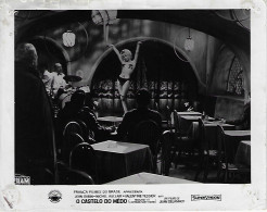 France 1959 Lobby Card Poster From The Movie Maigret And The St. Fiacre Case Size 20x25 Cm Jean Gabin Michel Auclair - Bioscoopreclame