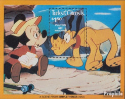 Turks & Caicos - 1981 - Disney: Pluto - Yv Bf 29 - Disney