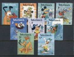 Turks & Caicos - 1979 - Disney: International Year Of The Child - Yv 445/53 - Disney