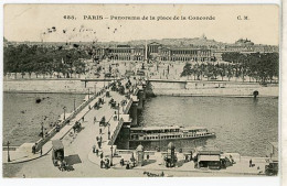 75 PARIS ++ Panorama De La Place De La Concorde ++ - Distretto: 08