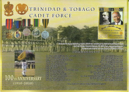 Trinidad & Tobago - 2010 - 100th Anniversary Cadet Force - Yv Bf 86 - Militaria